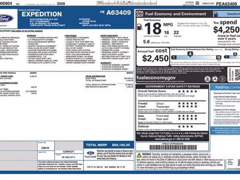 Used 2023 Ford Expedition XLT AWD/4WD image 7