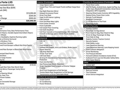 Used 2021 Kia Forte LXS FWD image 3