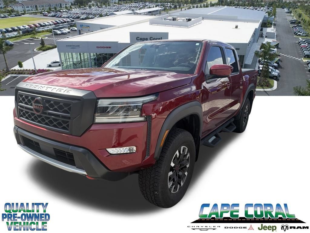 Used 2022 Nissan Frontier PRO-4X w/ Off-Road Protection Package AWD/4WD image 1