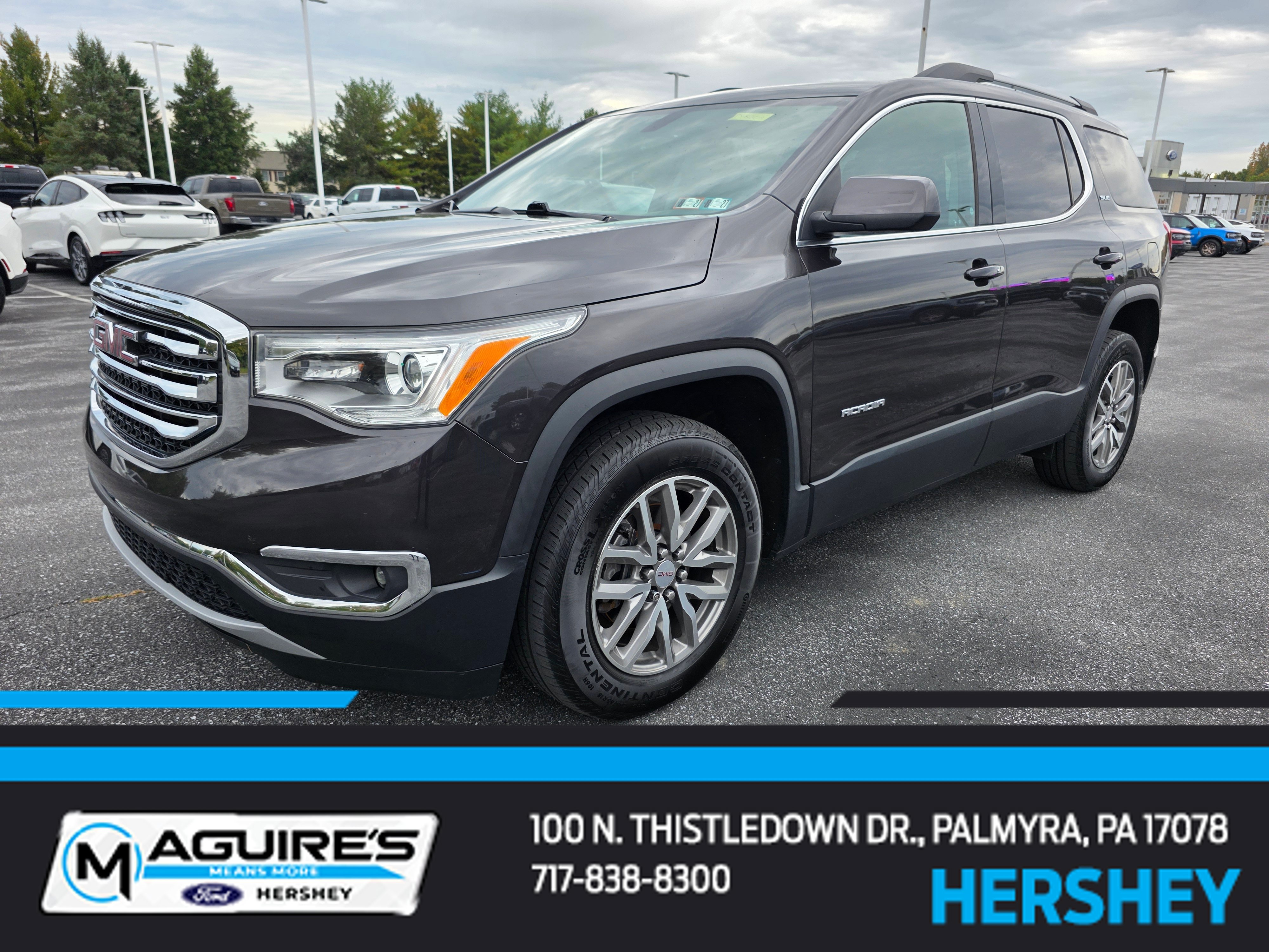 Used 2019 GMC Acadia SLE w/ Driver Alert Package I AWD/4WD image 1