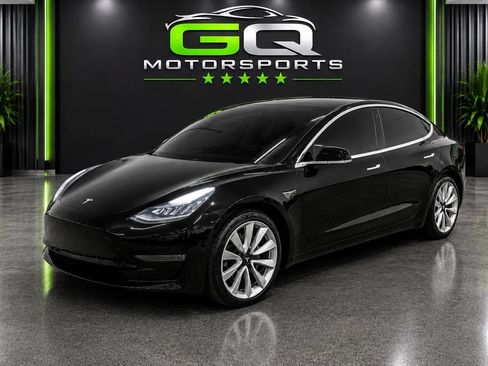 Used 2018 Tesla Model 3 Long Range AWD/4WD image 3