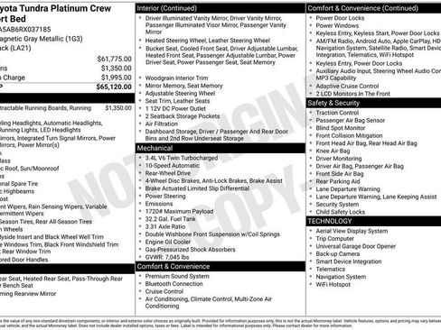 Used 2024 Toyota Tundra Platinum RWD image 10