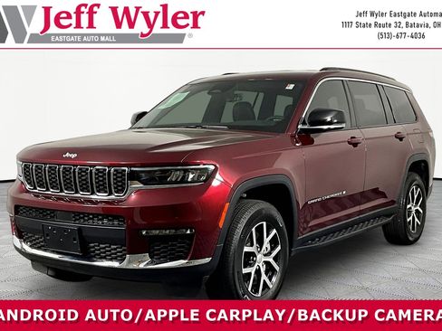 Used 2025 Jeep Grand Cherokee L Limited w/ Trailer Tow Package AWD/4WD image 1
