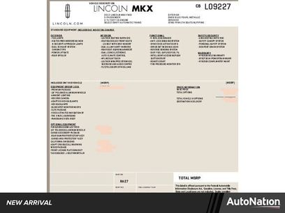 Used 2012 Lincoln MKX FWD