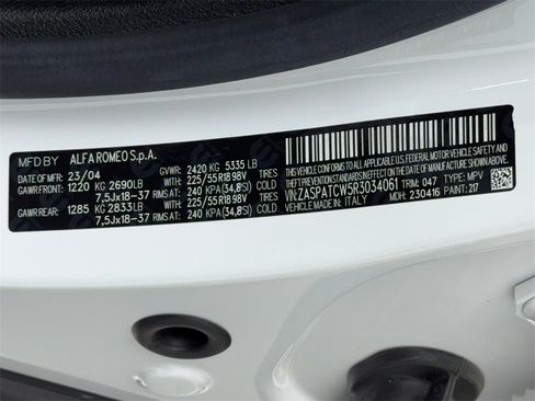 Used 2024 Alfa Romeo Tonale Ti w/ Active Assist Package image 57