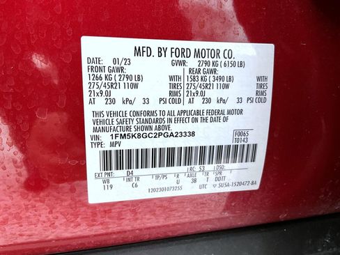 Used 2023 Ford Explorer ST w/ Equipment Group 401A image 27