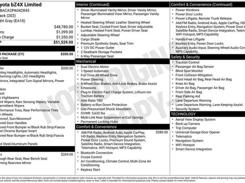 Used 2023 Toyota bZ4X AWD w/ Weather Package image 2
