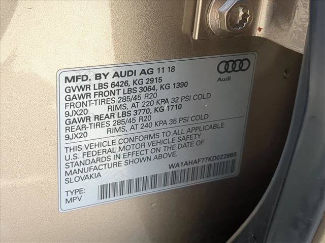 Used 2019 Audi Q7 2.0T Premium w/ Convenience Package AWD/4WD image 24