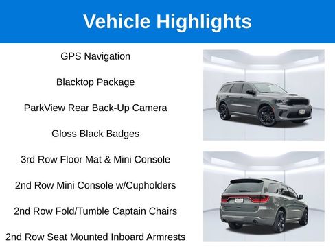 Used 2021 Dodge Durango R/T w/ Blacktop Package AWD/4WD image 2
