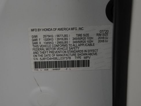 Used 2020 Acura MDX SH-AWD w/ Technology Package image 58