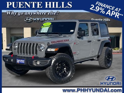 Used 2021 Jeep Wrangler Unlimited Rubicon image 1