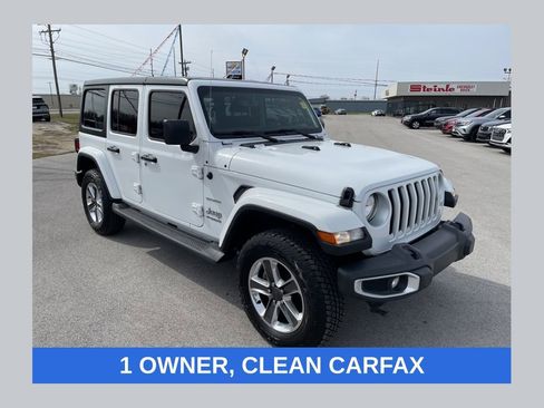 Used 2022 Jeep Wrangler Unlimited Sahara AWD/4WD image 1