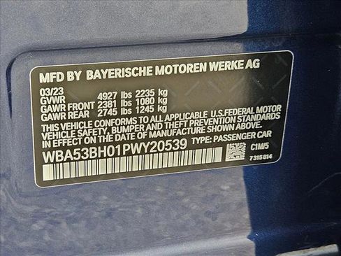 Used 2023 BMW 530i w/ Premium Package RWD image 25