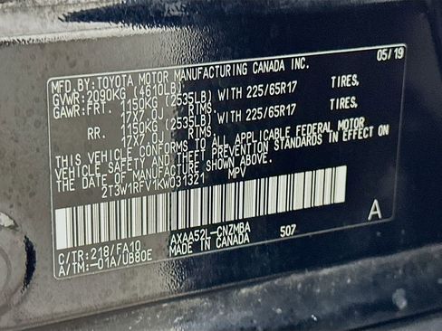 Used 2019 Toyota RAV4 XLE image 32