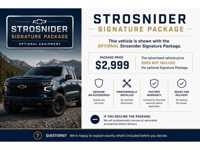 New 2026 Chevrolet Silverado 1500 RST w/ Z71 Off-Road Package