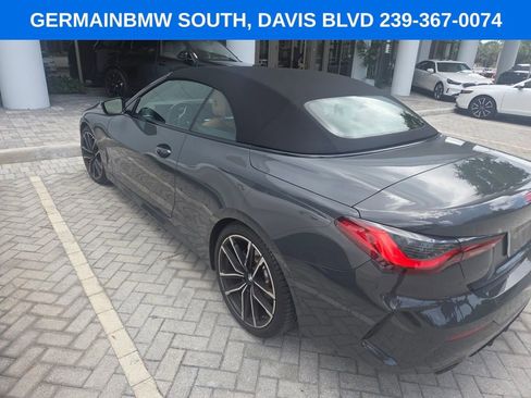 Certified 2024 BMW 430i Convertible w/ M Sport Package RWD image 3