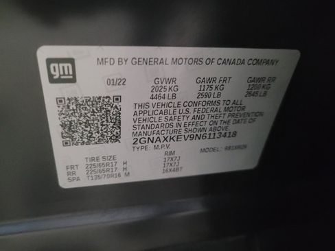 Used 2022 Chevrolet Equinox LT FWD image 33