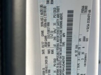 Certified 2017 Ford Escape S