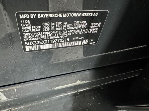 New 2026 BMW X6 xDrive40i image 35