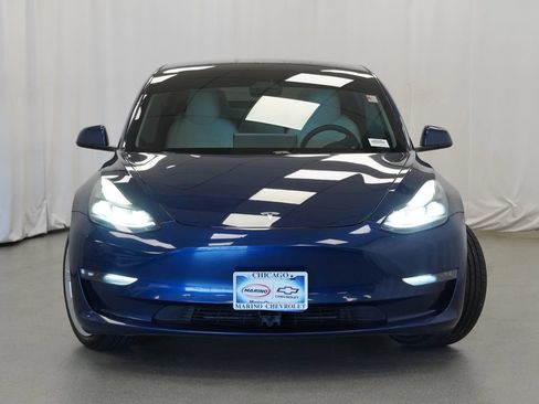 Used 2021 Tesla Model 3 Long Range AWD/4WD image 32