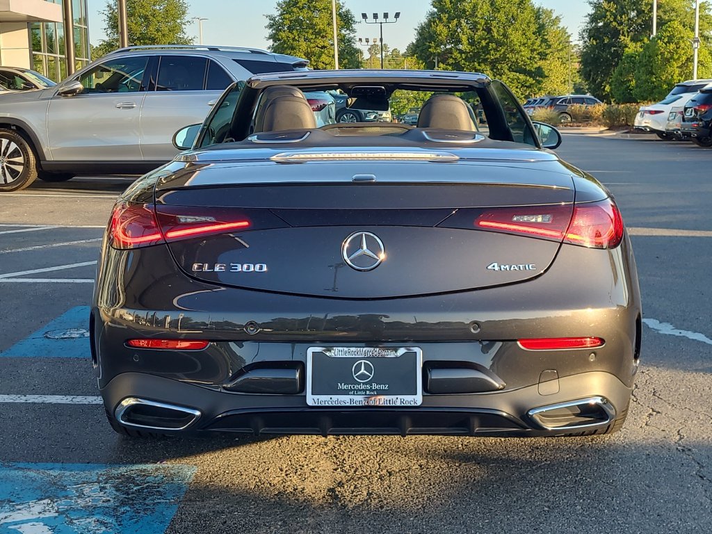 Used 2025 Mercedes-Benz CLE 300 4MATIC Cabriolet w/ Night Package image 4