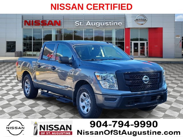Certified 2021 Nissan Titan S w/ S Utility Package RWD 360° Tour