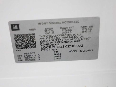 Used 2019 Chevrolet Silverado 1500 LT Trail Boss image 39