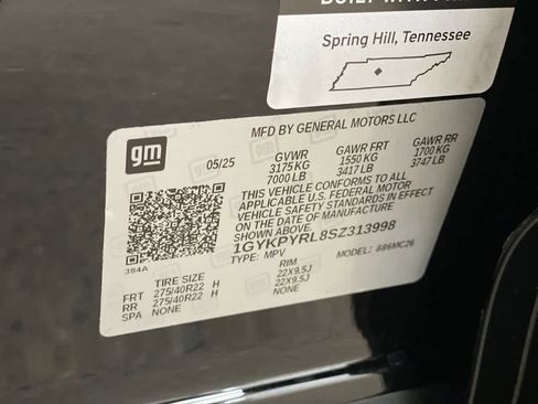 Certified 2025 Cadillac Lyriq Sport w/ Nappa Leather Package image 29