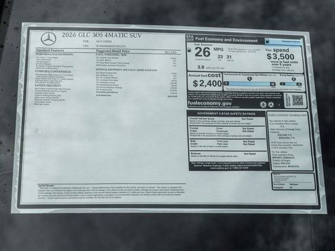 Used 2026 Mercedes-Benz GLC 300 4MATIC image 23