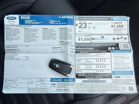 Used 2022 Ford Edge SEL AWD/4WD image 45