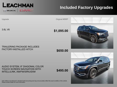 Used 2017 GMC Acadia SLT image 9