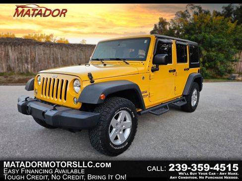 Used 2015 Jeep Wrangler Unlimited Sport w/ Quick Order Package 24S image 1