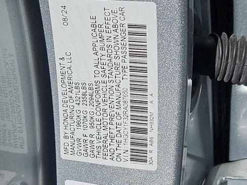 Used 2024 Honda Accord EX image 30