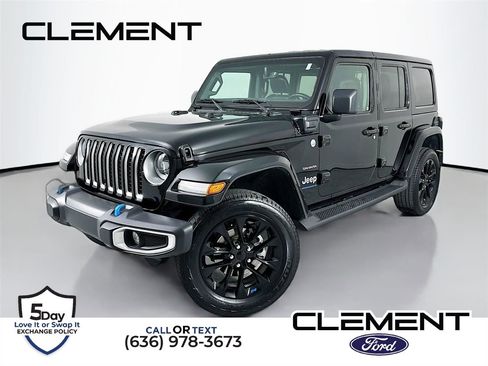 Used 2023 Jeep Wrangler Unlimited Sahara w/ Cold Weather Group image 1