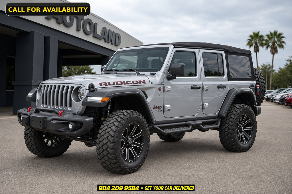 Used 2019 Jeep Wrangler Unlimited Rubicon w/ Steel Bumper Group AWD/4WD image 1