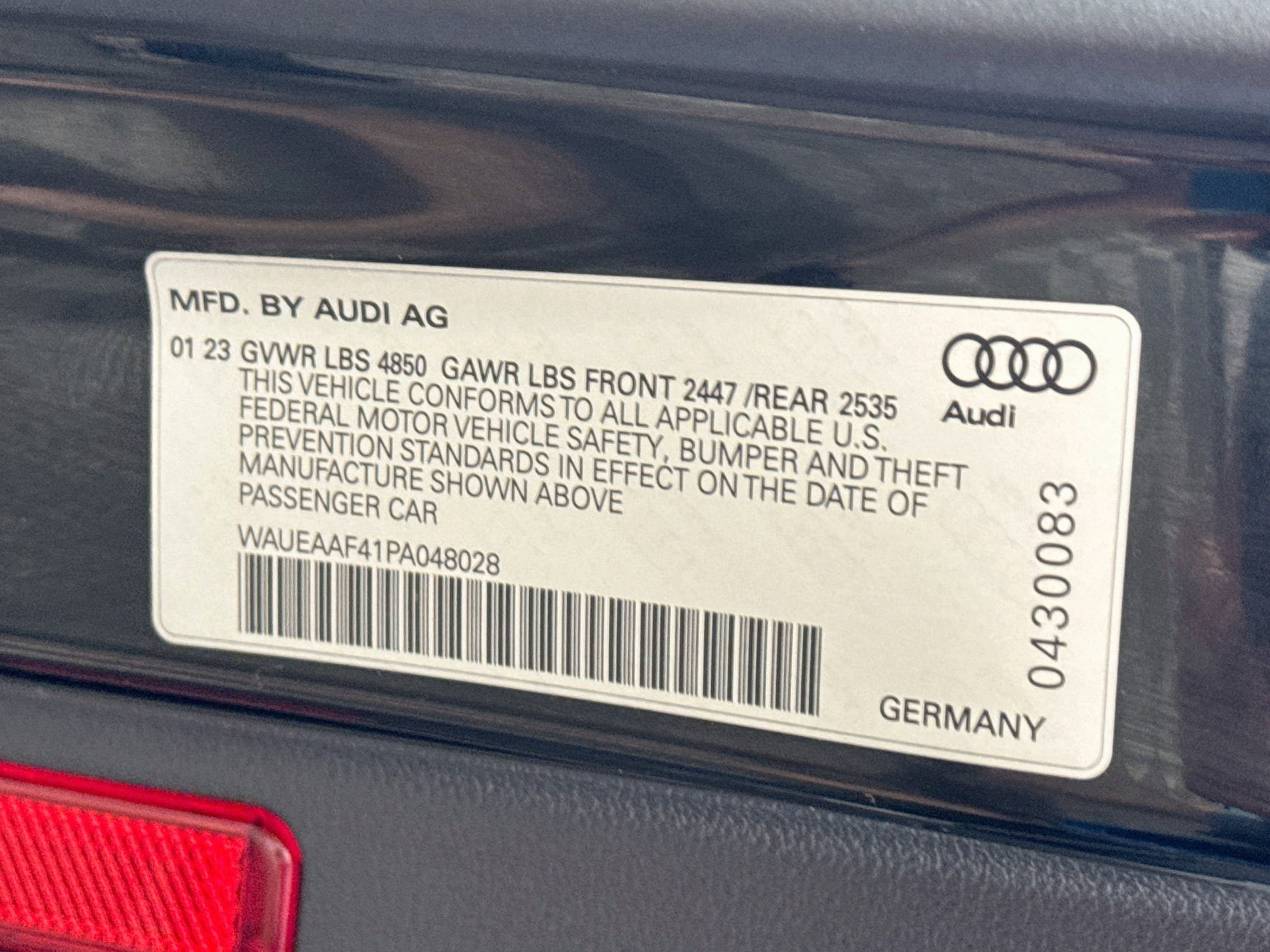 Used 2023 Audi A4 2.0T Premium Plus w/ Premium Plus Package AWD/4WD image 28