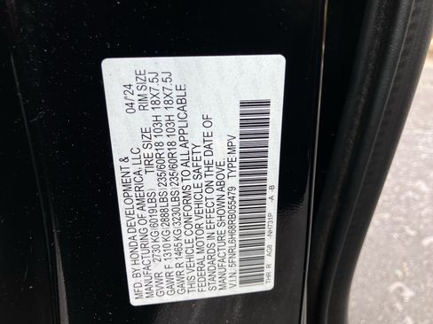 Certified 2024 Honda Odyssey EX-L image 36