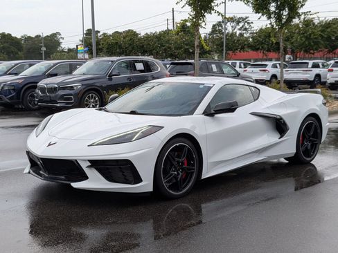 Used 2020 Chevrolet Corvette Stingray Coupe w/ Engine Appearance Package RWD image 7