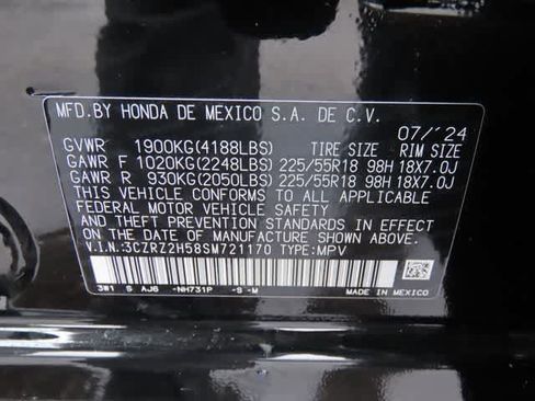 Certified 2025 Honda HR-V Sport image 26