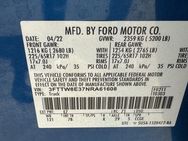 Used 2022 Ford Maverick XLT w/ XLT Luxury Package FWD image 30