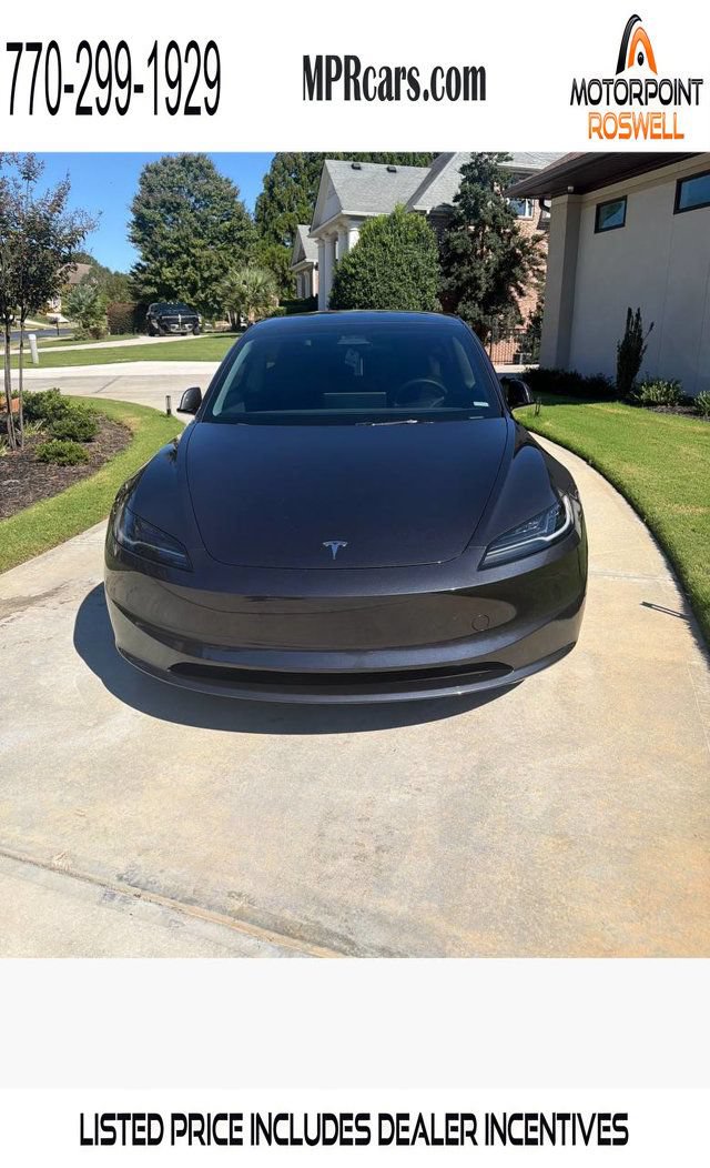Used 2025 Tesla Model 3 Long Range RWD image 1