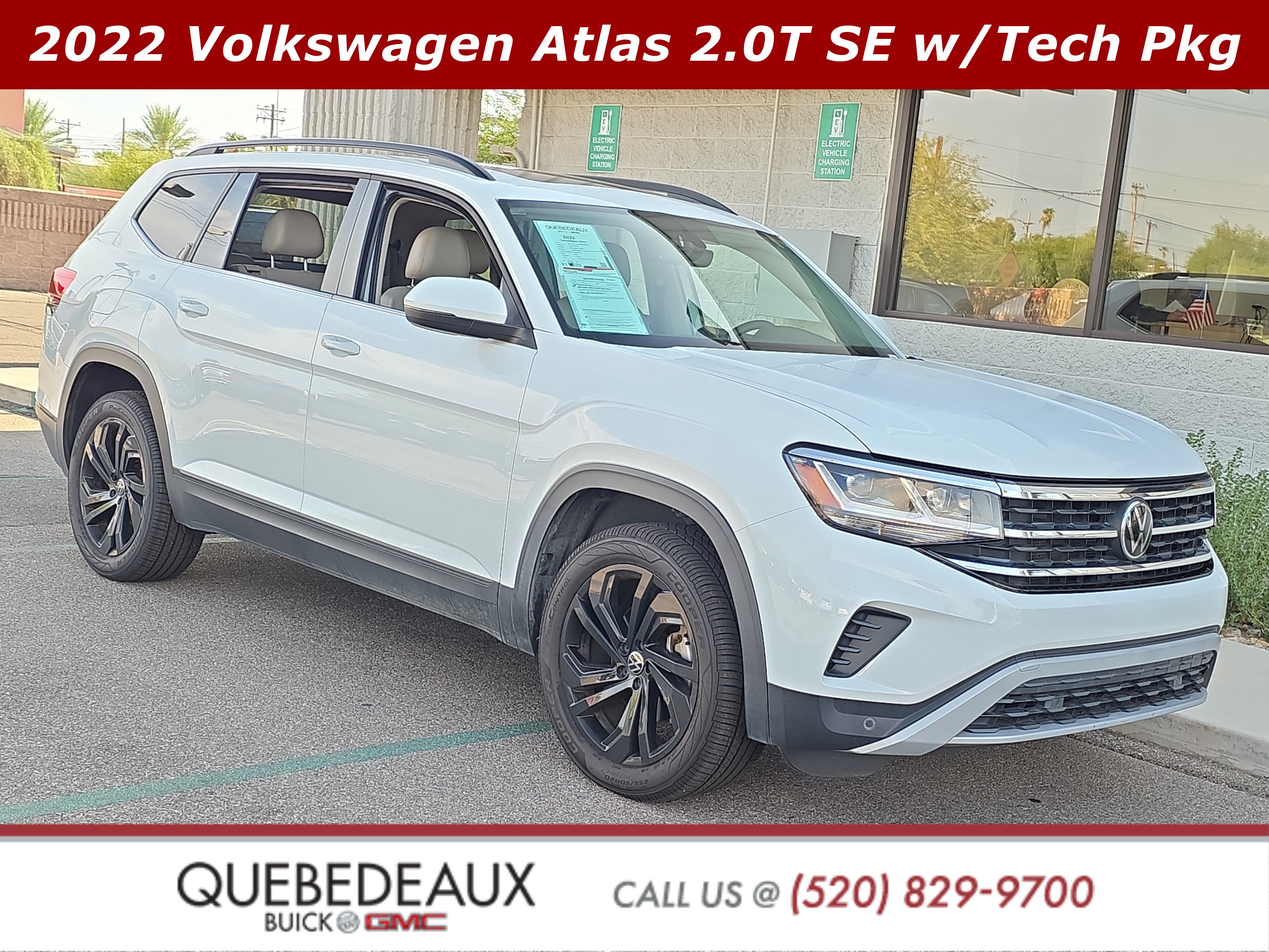 Used 2022 Volkswagen Atlas SE FWD image 1