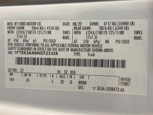 Used 2022 Ford F350 XL w/ Power Equipment Group image 62