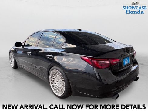 Used 2020 INFINITI Q50 Red Sport 400 w/ Cargo Package RWD image 4