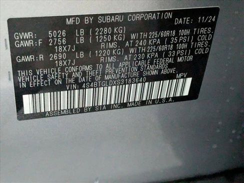 Used 2025 Subaru Outback Onyx Edition XT w/ Popular Package #2 image 25