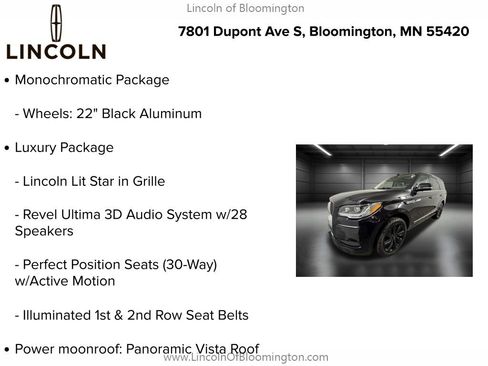 Used 2022 Lincoln Navigator Reserve image 9