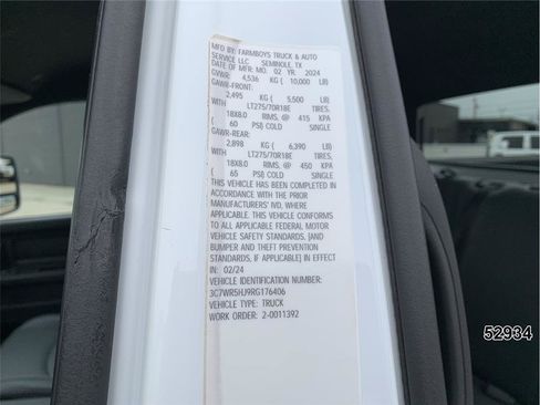 Used 2024 RAM 2500 Tradesman AWD/4WD image 18