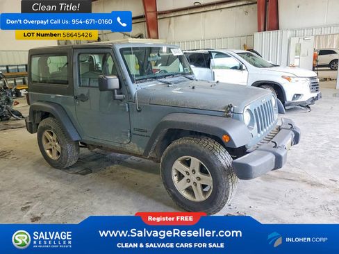 Used 2015 Jeep Wrangler Sport w/ Quick Order Package 23S AWD/4WD image 5