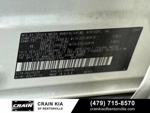 Used 2022 Toyota RAV4 XSE AWD/4WD image 30