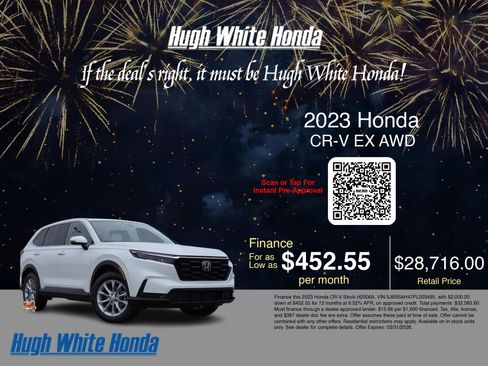 Used 2023 Honda CR-V EX image 3